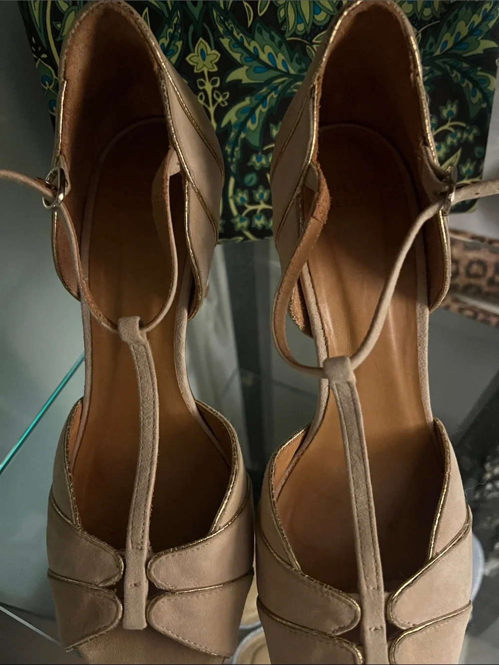 Sezane Talons dorés Size 39 or 8.5 - Picture 3 of 7